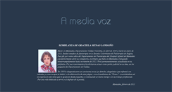 Desktop Screenshot of amediavoz.com