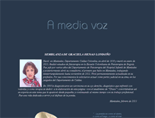 Tablet Screenshot of amediavoz.com